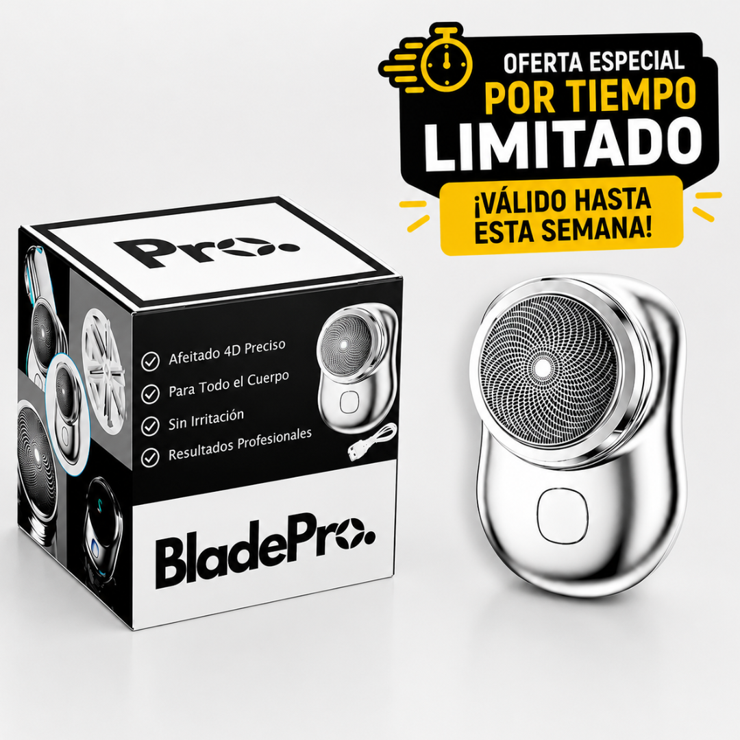 BladePro® Afeita y Depila sin irritación